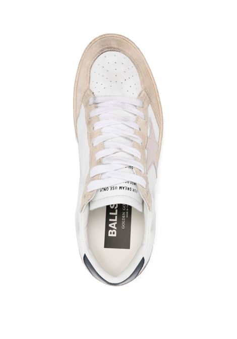 Sneakers ball star in rosa, beige e bianco Golden Goose - donna GOLDEN GOOSE | GWF00117F00612511920